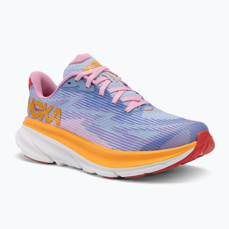 HOKA Clifton 9 gyermek futócipő bazsarózsa/mirage