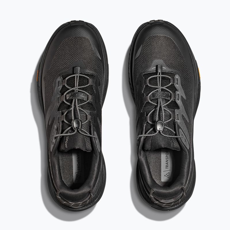 Férfi futócipő HOKA Transport GTX black/black 15