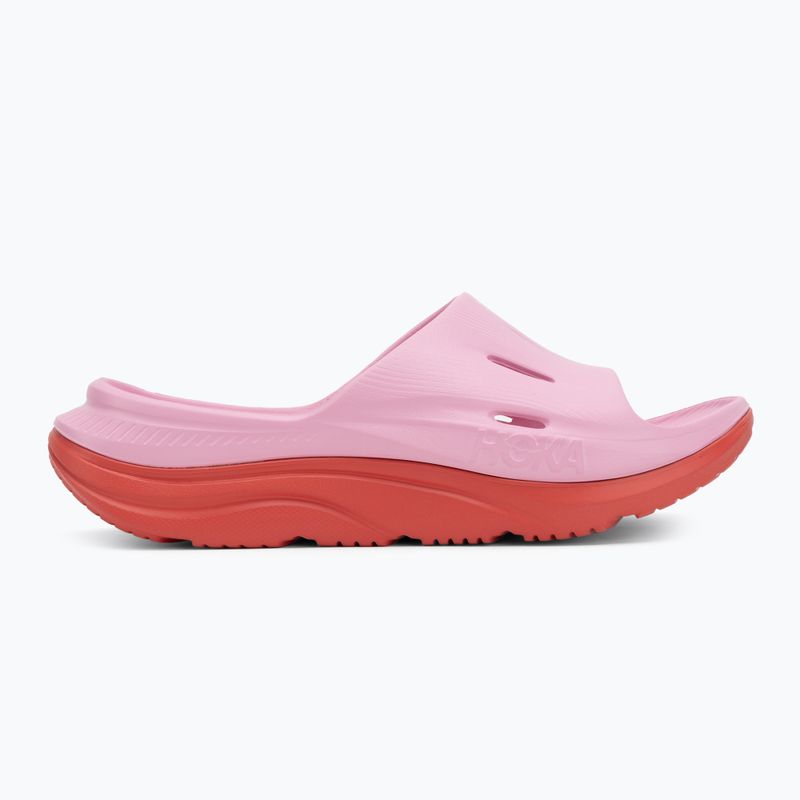 HOKA Ora Recovery Slide 3 bazsarózsa/ceruzsaszín gyermek flip-flopok 2