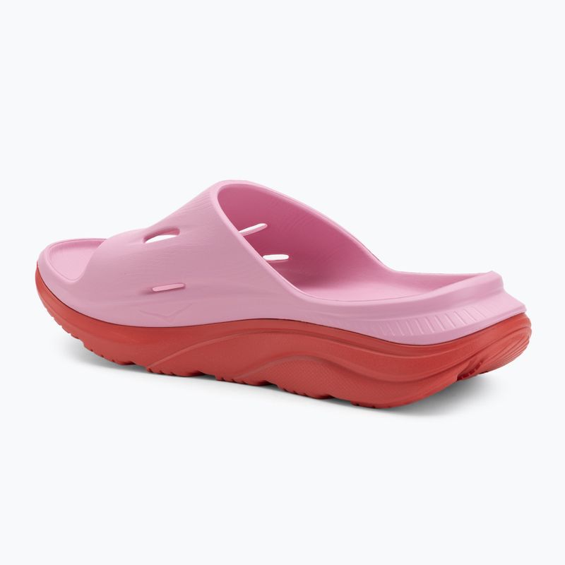 HOKA Ora Recovery Slide 3 bazsarózsa/ceruzsaszín gyermek flip-flopok 3
