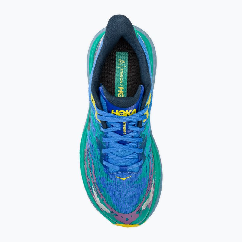 Férfi futócipő HOKA Stinson 7 virtual blue/tech green 5