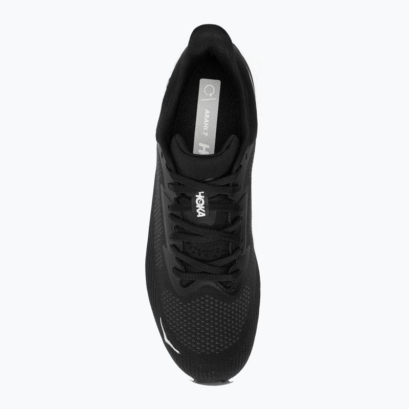 Férfi futócipő HOKA Arahi 7 black/white 5