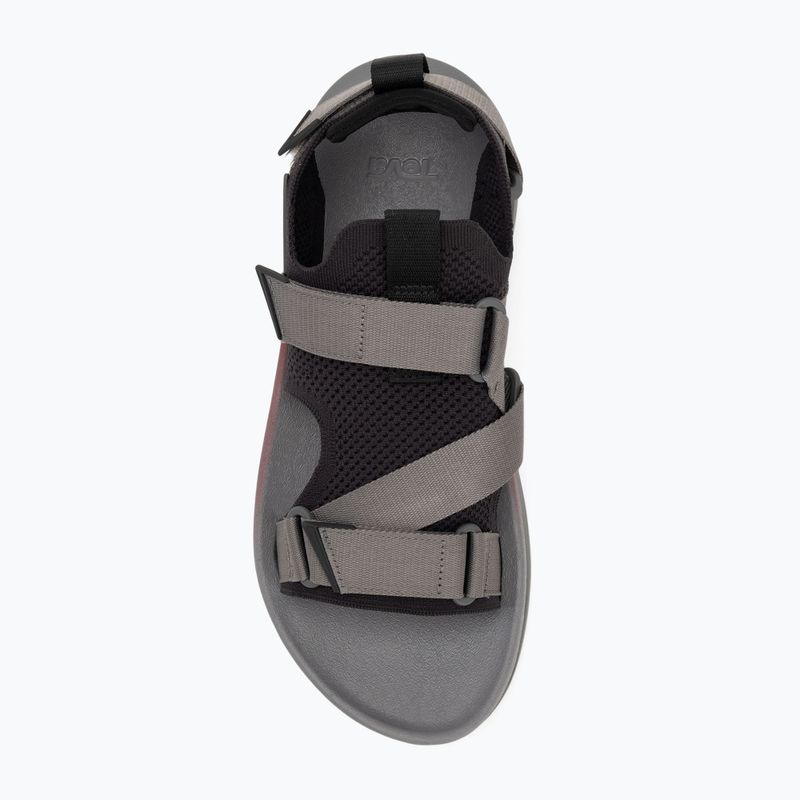 Teva Aventrail fekete/szürke férfi szandálok 5