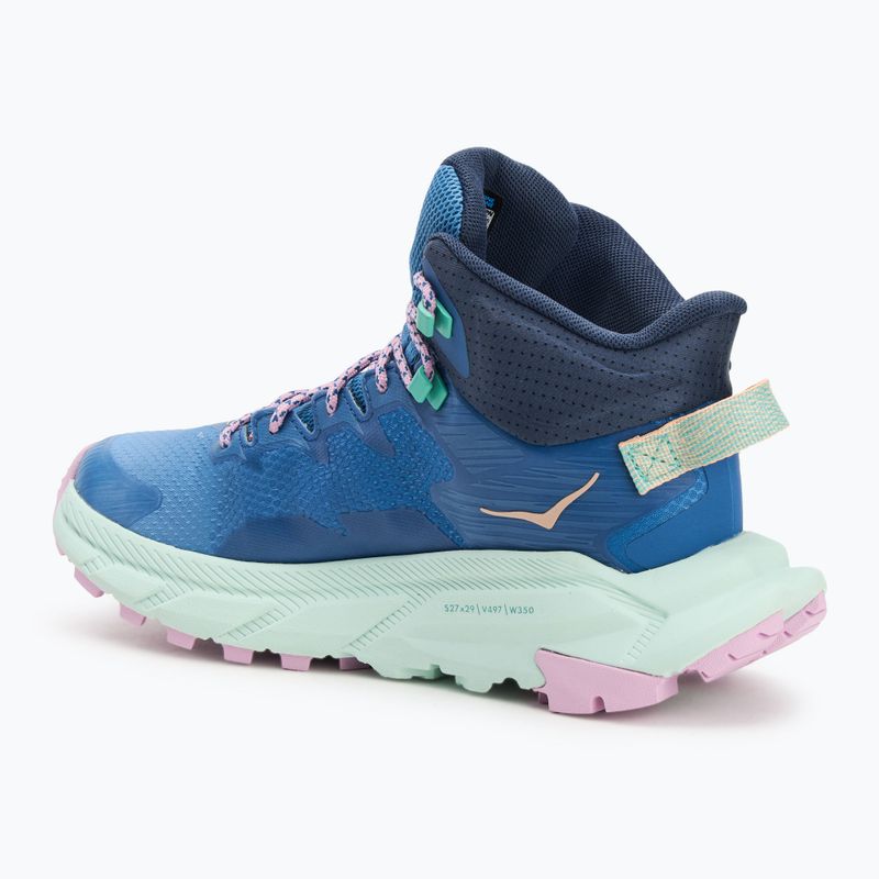HOKA Trail Code GTX túrabakancs ködös éjszaka/aqua breeze 3