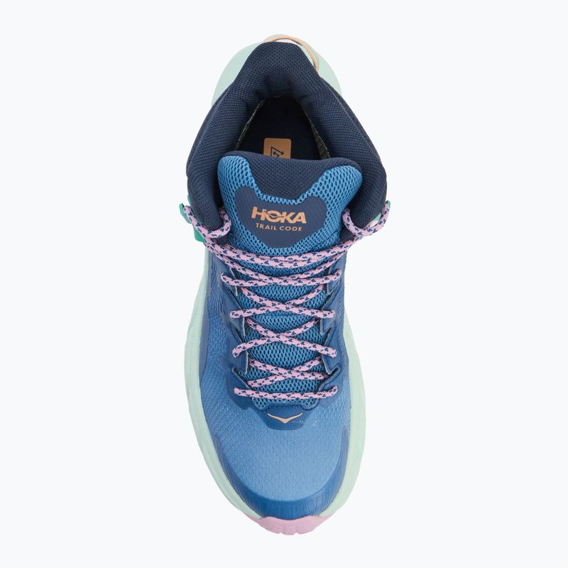 HOKA Trail Code GTX túrabakancs ködös éjszaka/aqua breeze 5