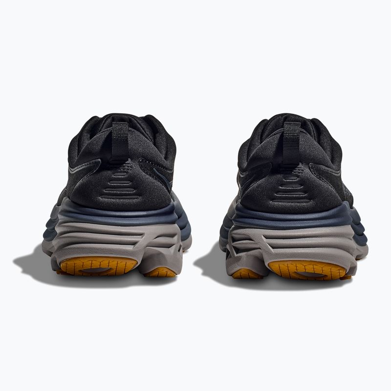 Férfi futócipő HOKA Bondi 8 fekete/ironore 4