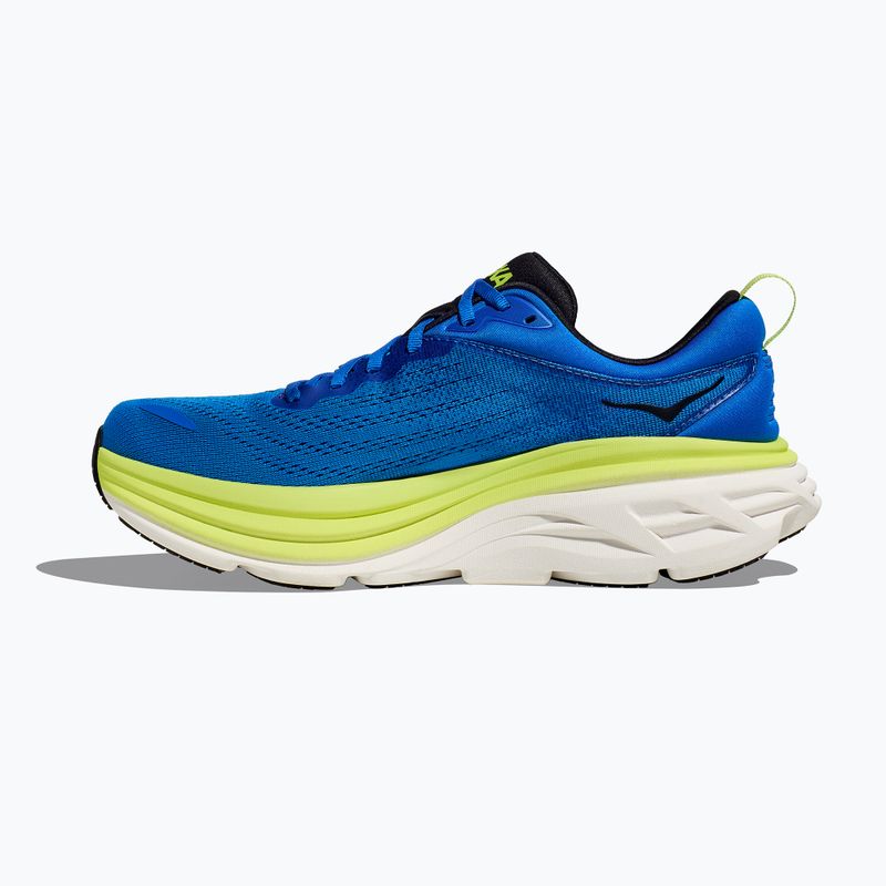 HOKA Bondi 8 electric cobalt/lettuce férfi futócipő 3