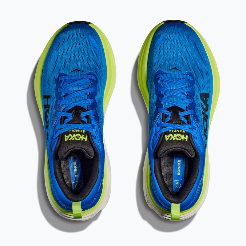 HOKA Bondi 8 electric cobalt/lettuce férfi futócipő 8