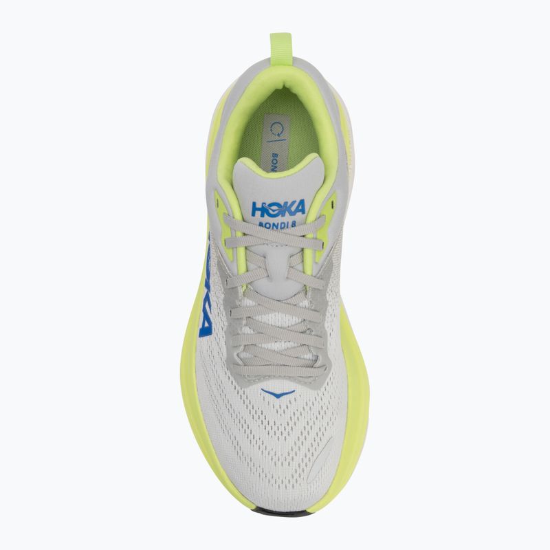 HOKA Bondi 8 stardust/lettuce férfi futócipő 5