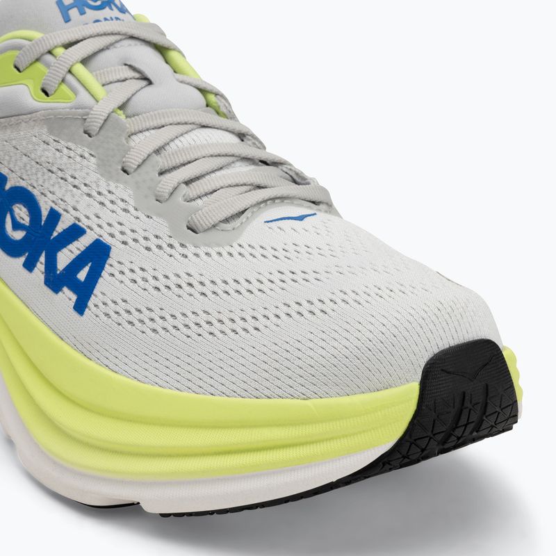HOKA Bondi 8 stardust/lettuce férfi futócipő 7