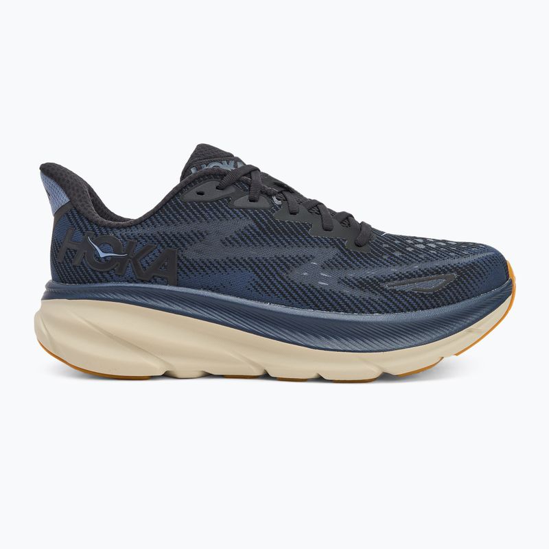 Férfi futócipő HOKA Clifton 9 fekete/varsity navy 2