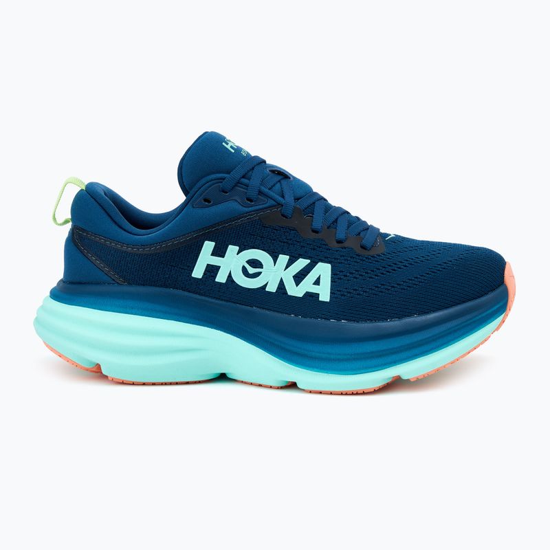 Női futócipő HOKA Bondi 8 midnight/seafoam 2