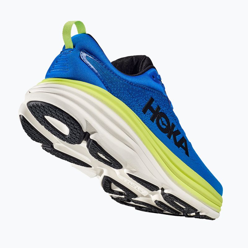 HOKA Bondi 8 Wide electric cobalt/lettuce férfi futócipő 5