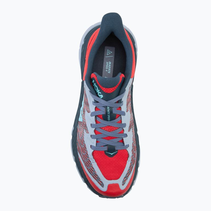 HOKA Mafate Speed 4 cerise/stormy skies férfi futócipő 5