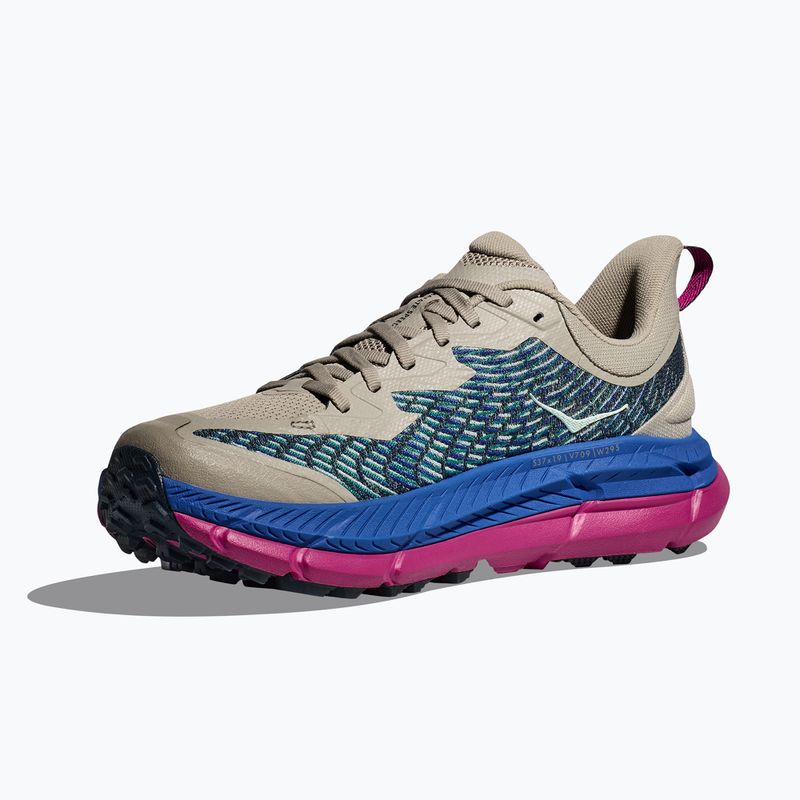 HOKA Mafate Speed 4 farro/ultramarin férfi futócipő 5