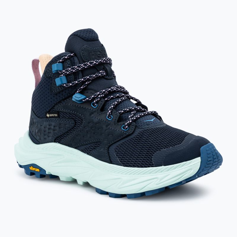 Női túrabakancs HOKA Anacapa 2 Mid GTX varsity navy/aqua breeze