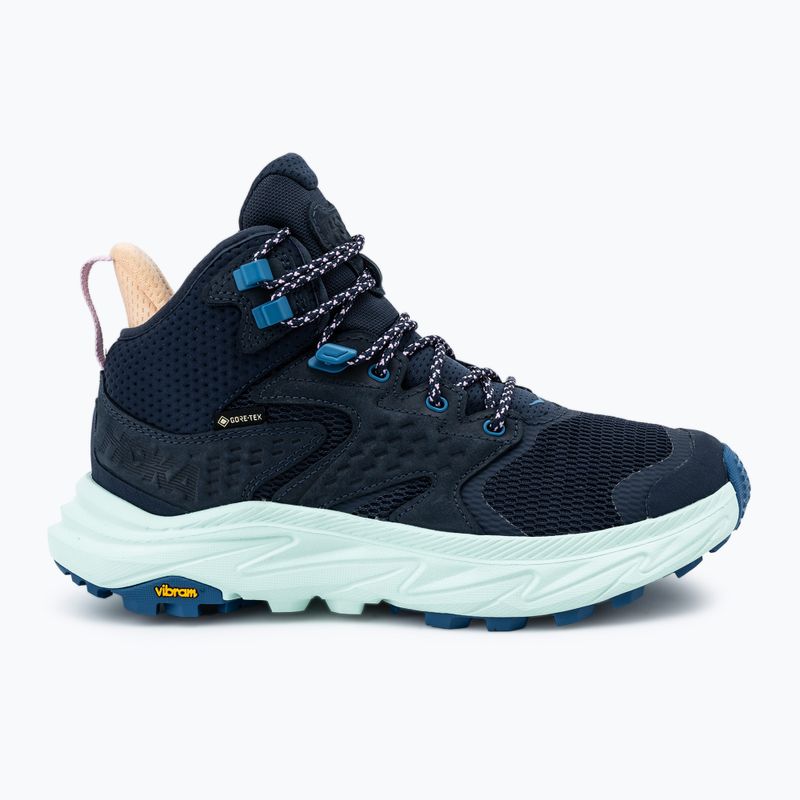 Női túrabakancs HOKA Anacapa 2 Mid GTX varsity navy/aqua breeze 2