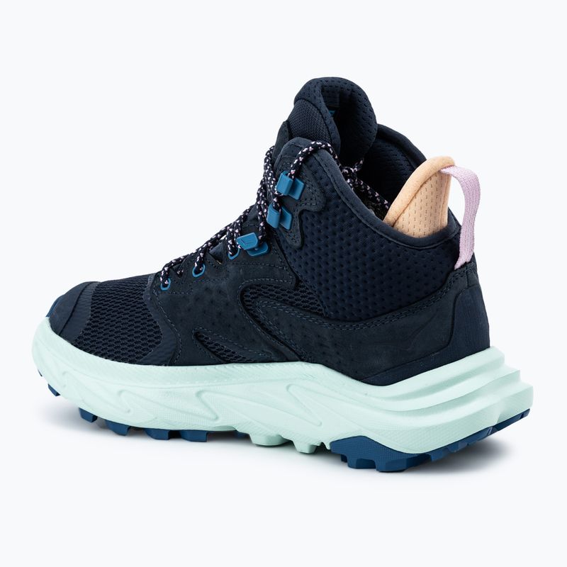 Női túrabakancs HOKA Anacapa 2 Mid GTX varsity navy/aqua breeze 3