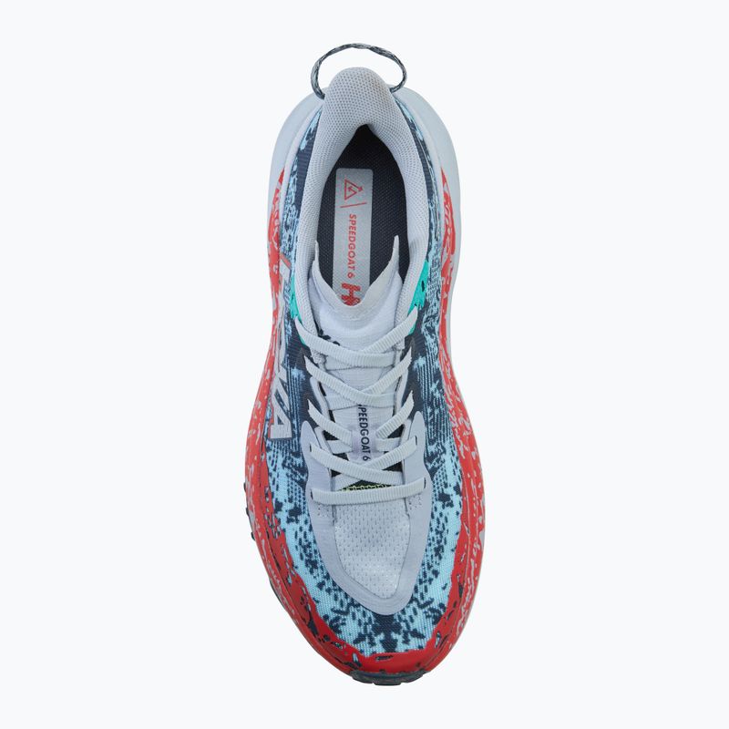 HOKA Speedgoat 6 gull/stormy skies férfi futócipő 5