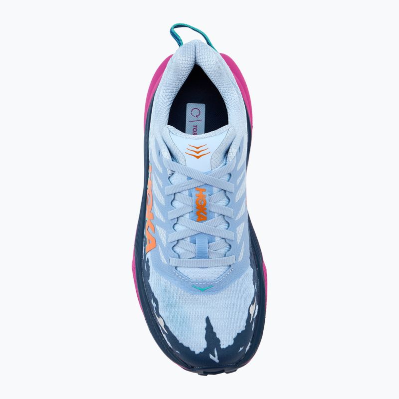 Női futócipő Hoka Torrent 4 drizzle/fuchsia 5