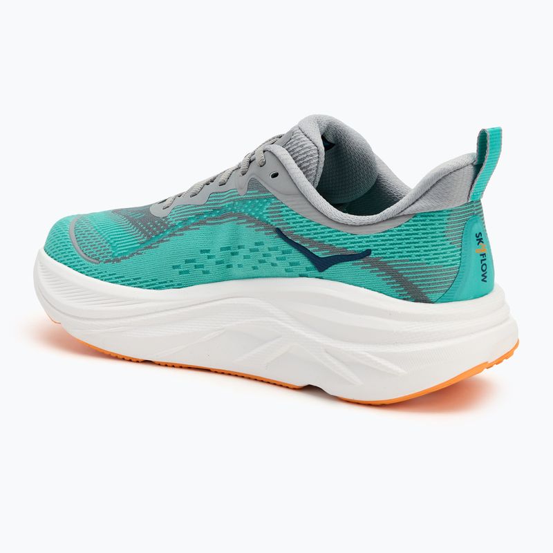 HOKA Skyflow férfi futócipő stellar grey/shoreline 3