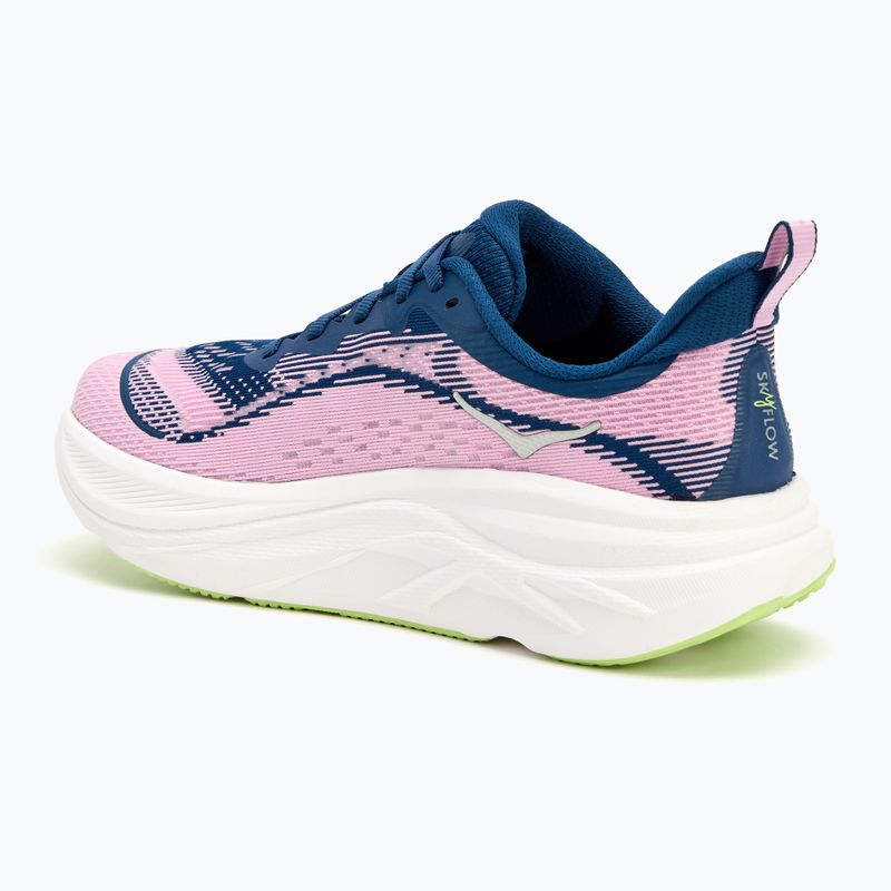 HOKA Skyflow midnight/pink twilight női futócipő 3