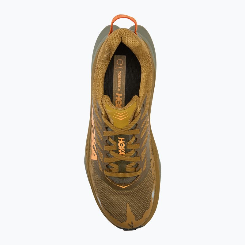 Férfi futócipő Hoka Torrent 4 honey/antique olive 5