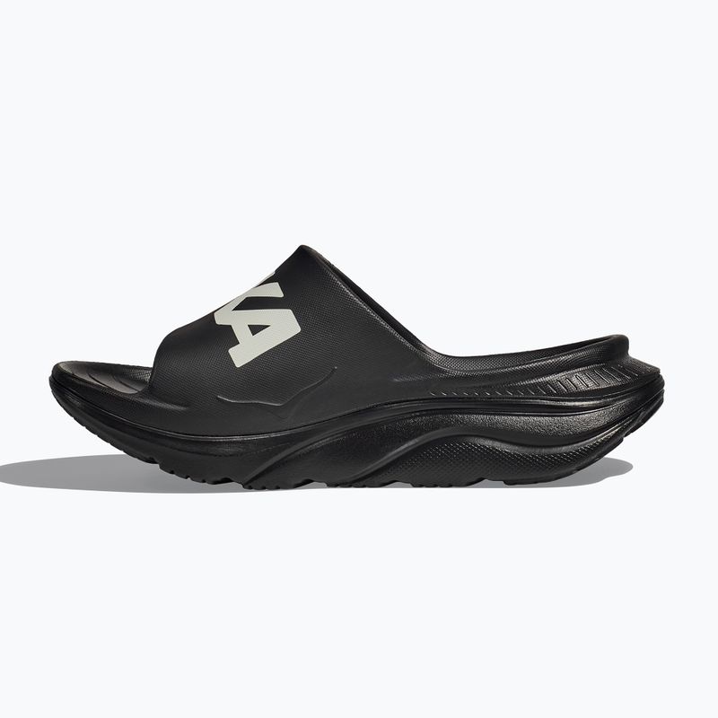 Papucs HOKA Ora Athletic Slide black/white 3