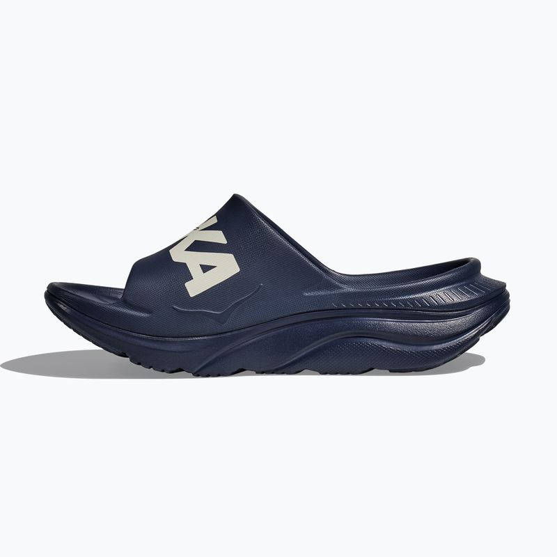 Papucs HOKA Ora Athletic Slide varsity navy/white 3