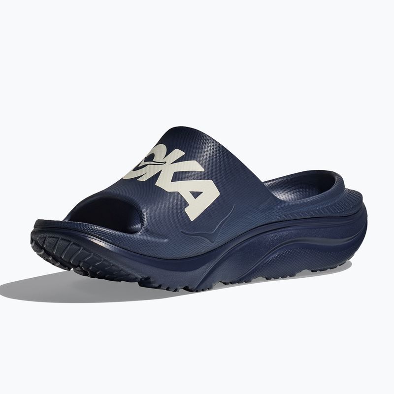 Papucs HOKA Ora Athletic Slide varsity navy/white 5