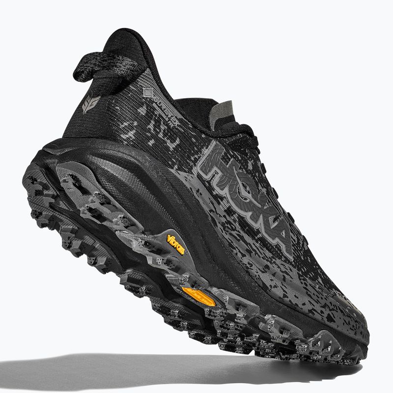 Női futócipő Hoka Speedgoat 6 GTX fekete/fekete 8