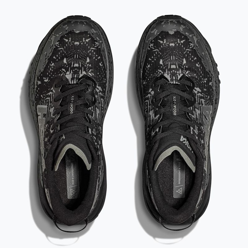 Női futócipő Hoka Speedgoat 6 GTX fekete/fekete 10