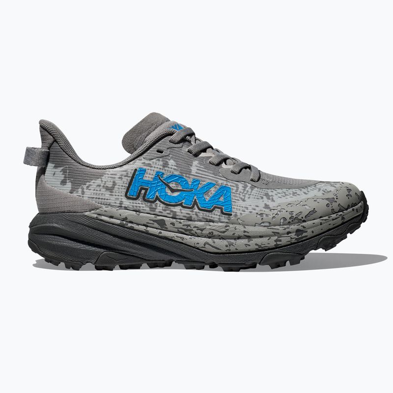 HOKA Speedgoat 6 gyermek futócipő galaktikus szürke/hoka kék 2