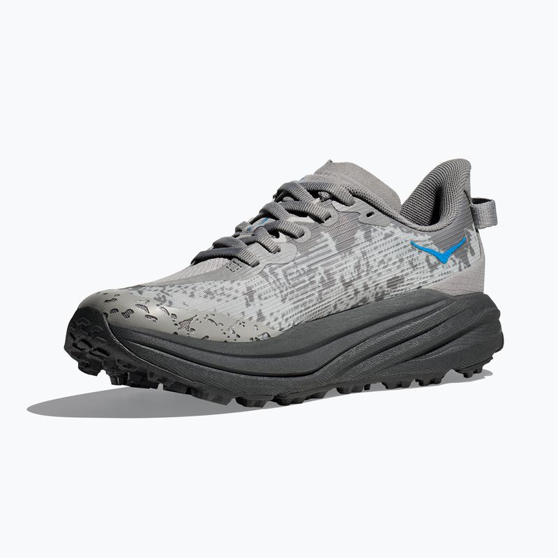 HOKA Speedgoat 6 gyermek futócipő galaktikus szürke/hoka kék 4