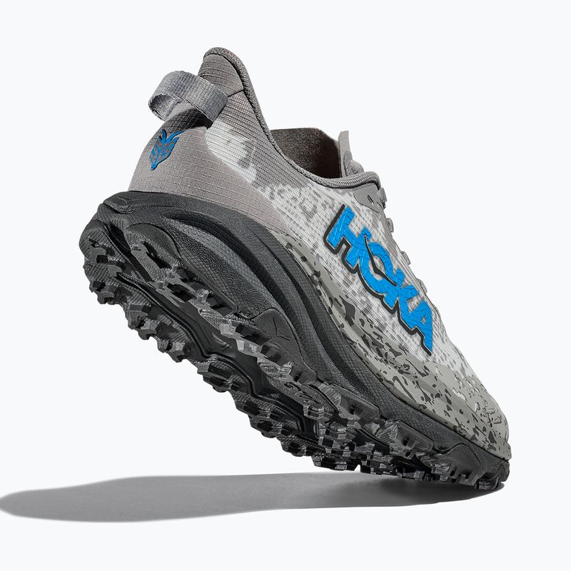 HOKA Speedgoat 6 gyermek futócipő galaktikus szürke/hoka kék 5