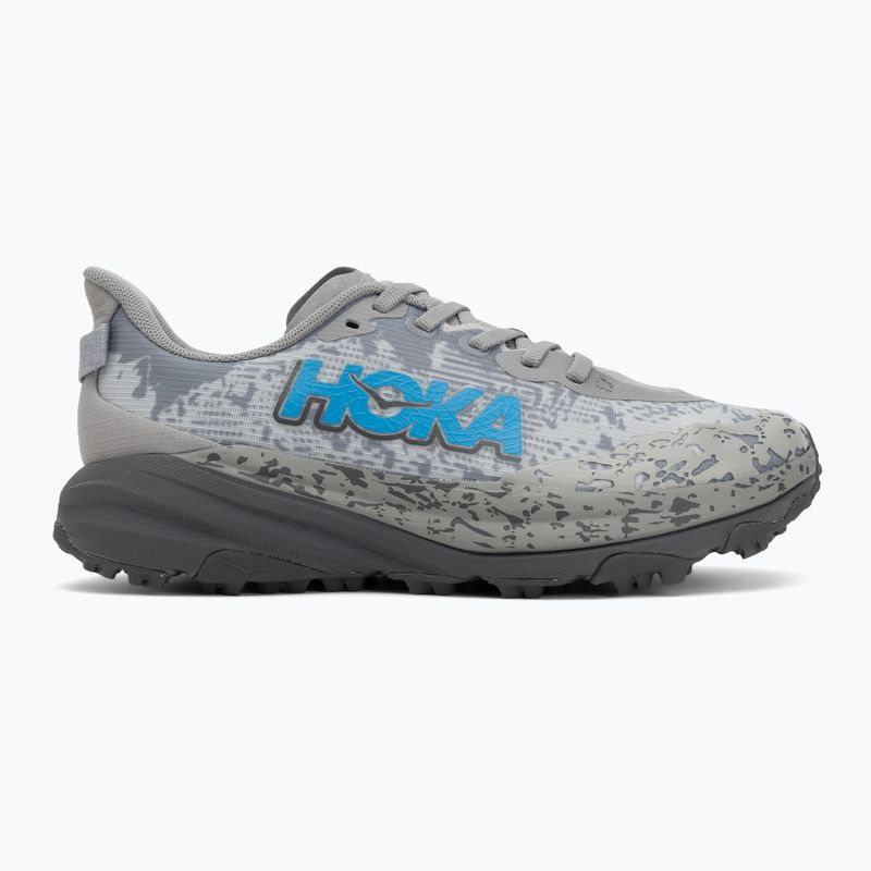 HOKA Speedgoat 6 gyermek futócipő galaktikus szürke/hoka kék 2