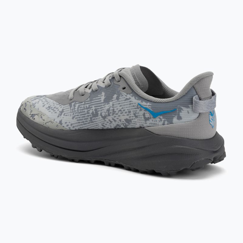 HOKA Speedgoat 6 gyermek futócipő galaktikus szürke/hoka kék 3