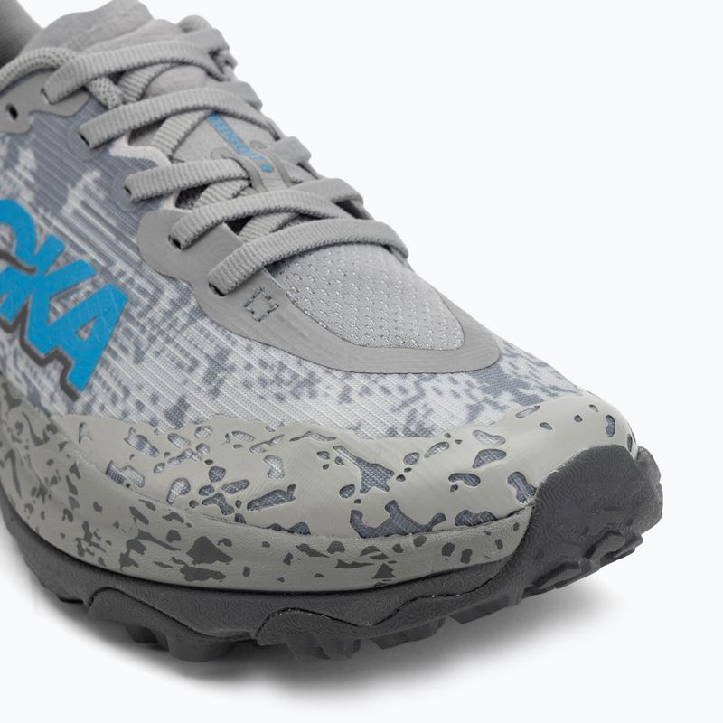 HOKA Speedgoat 6 gyermek futócipő galaktikus szürke/hoka kék 7