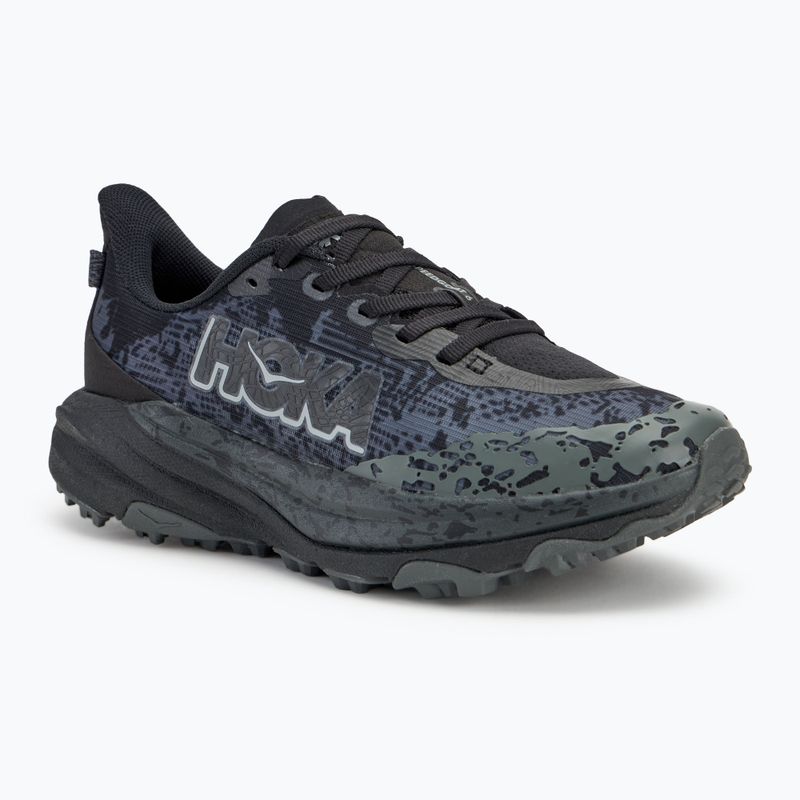 HOKA Speedgoat 6 obszidián/outer orbit gyermek futócipő