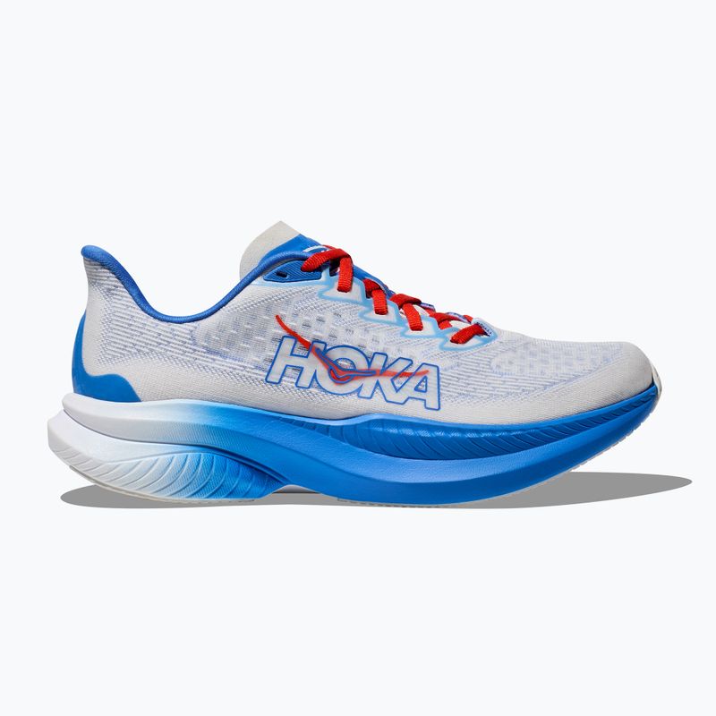 Női futócipő HOKA Mach 6 white/virtual blue 9