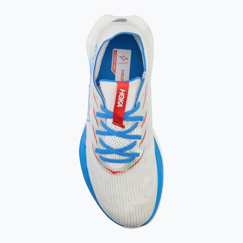 Futócipő HOKA Cielo X1 white/virtual blue 5