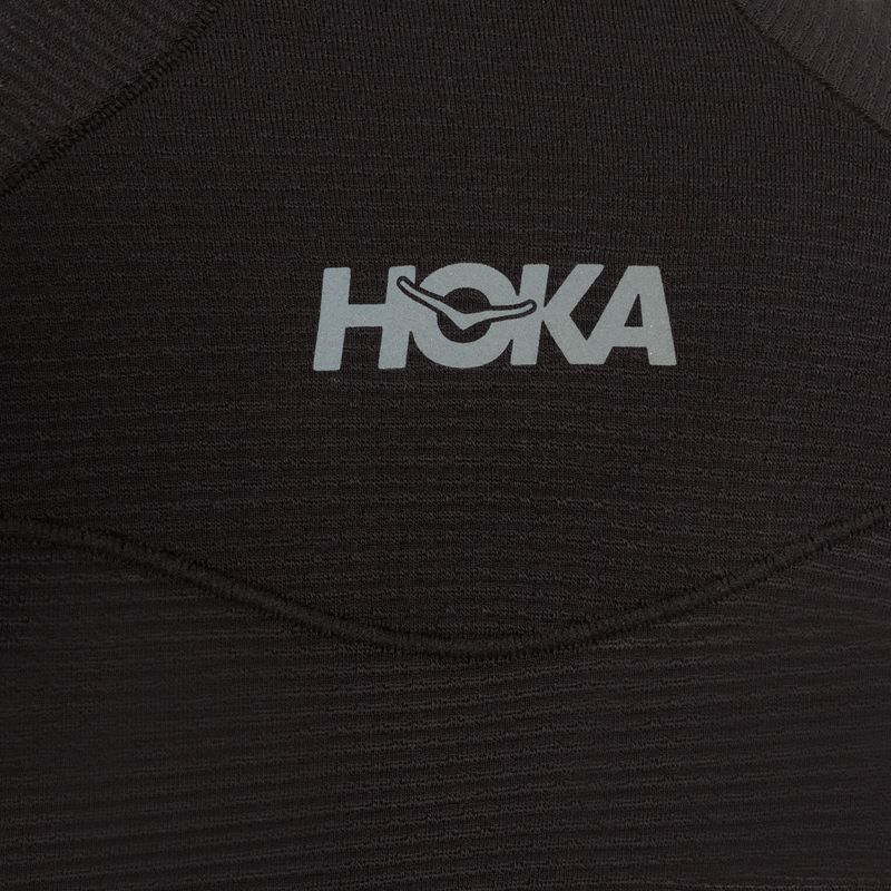 Női futó hosszú ujjú HOKA BaseZip hosszú ujjú fekete 9