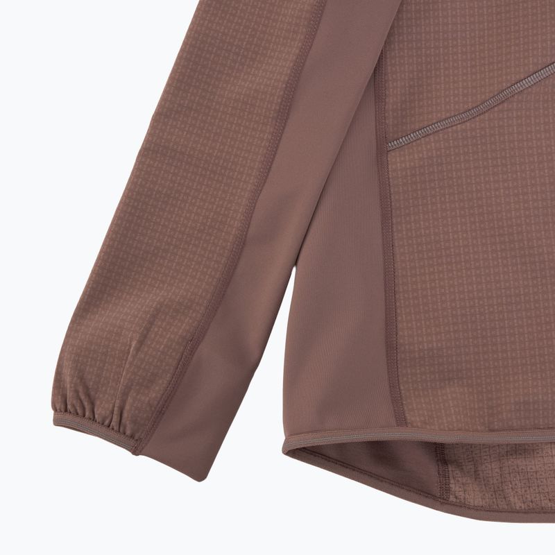 Női futópulóver HOKA Sky Glow Half Zip smokey quartz 7