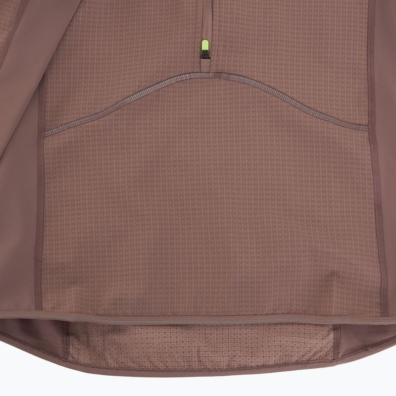 Női futópulóver HOKA Sky Glow Half Zip smokey quartz 8