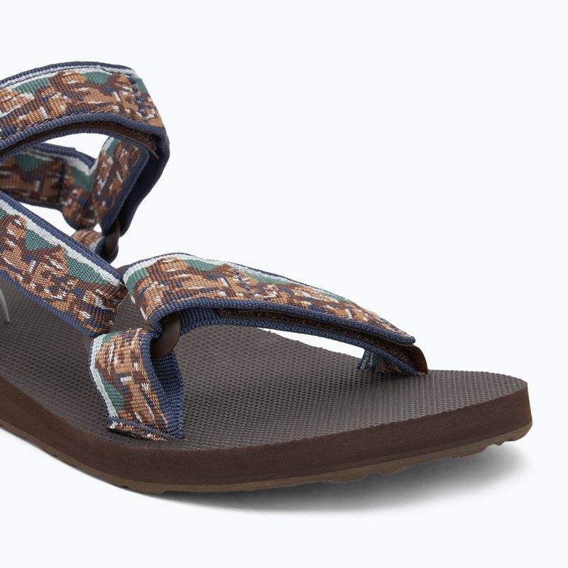 Teva Original Universal desert mozaik/csokoládé barna férfi szandálok 7