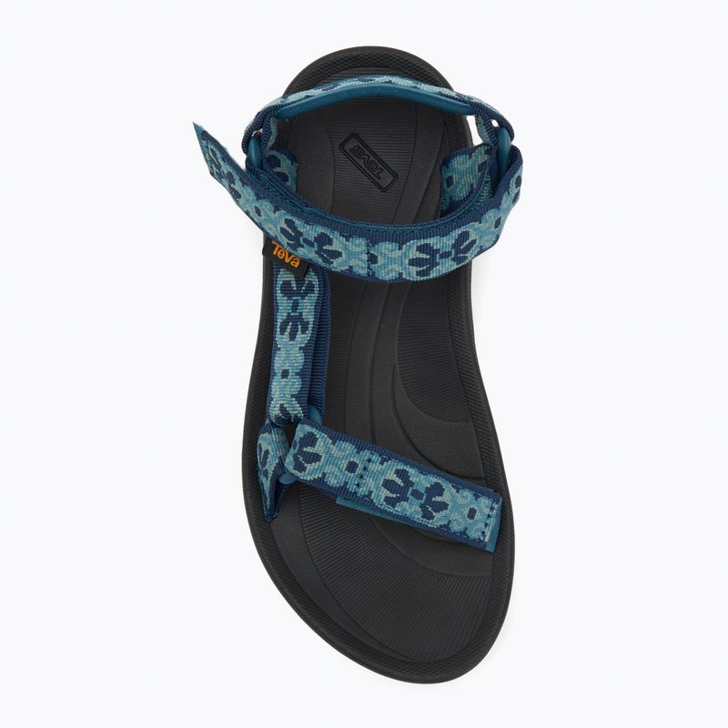 Teva Winsted női szandál archív virágos korona kék/ dress blues 5