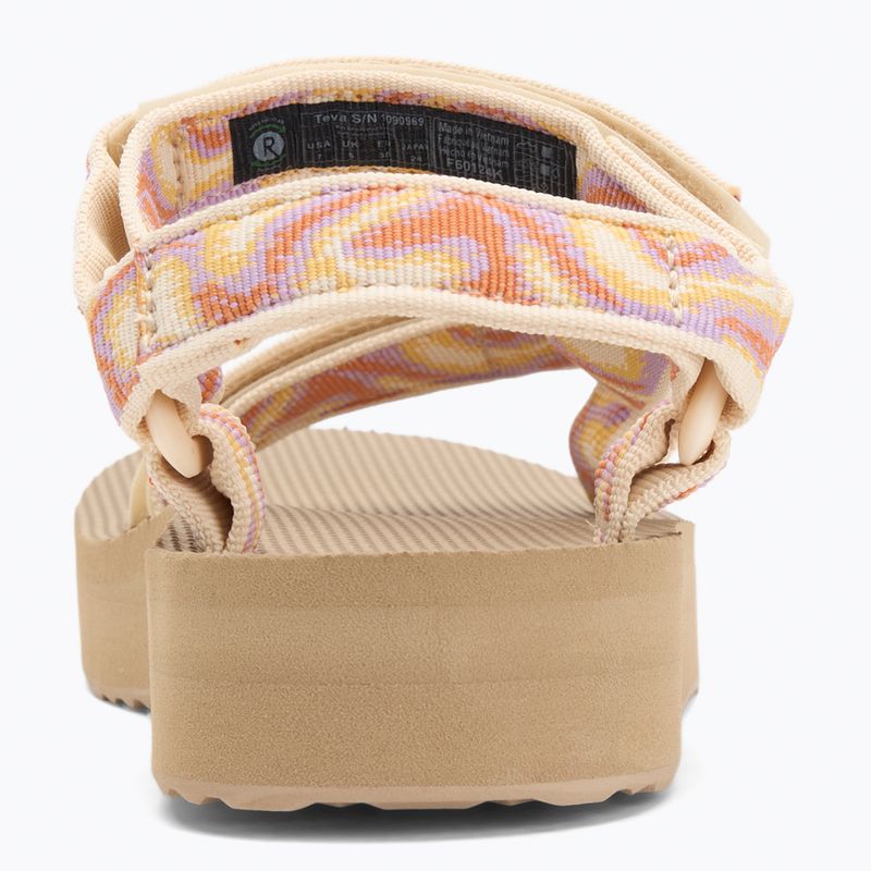 Teva Midform Universal női szandál neon fade kókuszdió 6