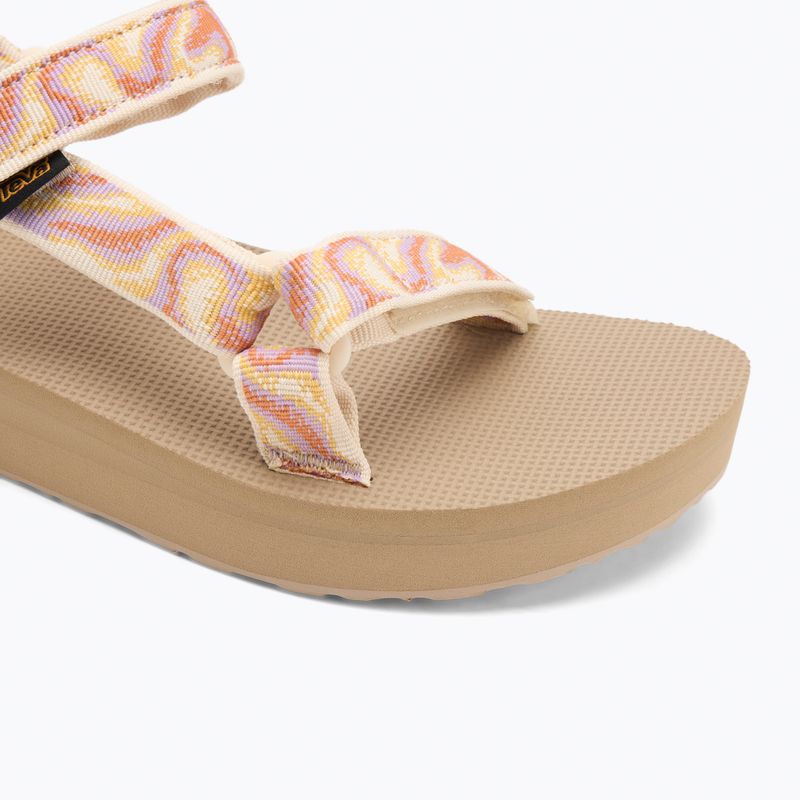 Teva Midform Universal női szandál neon fade kókuszdió 7