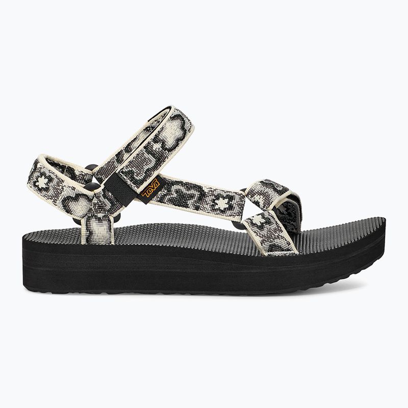 Teva Midform Universal női szandál neon virágos fekete / fehér