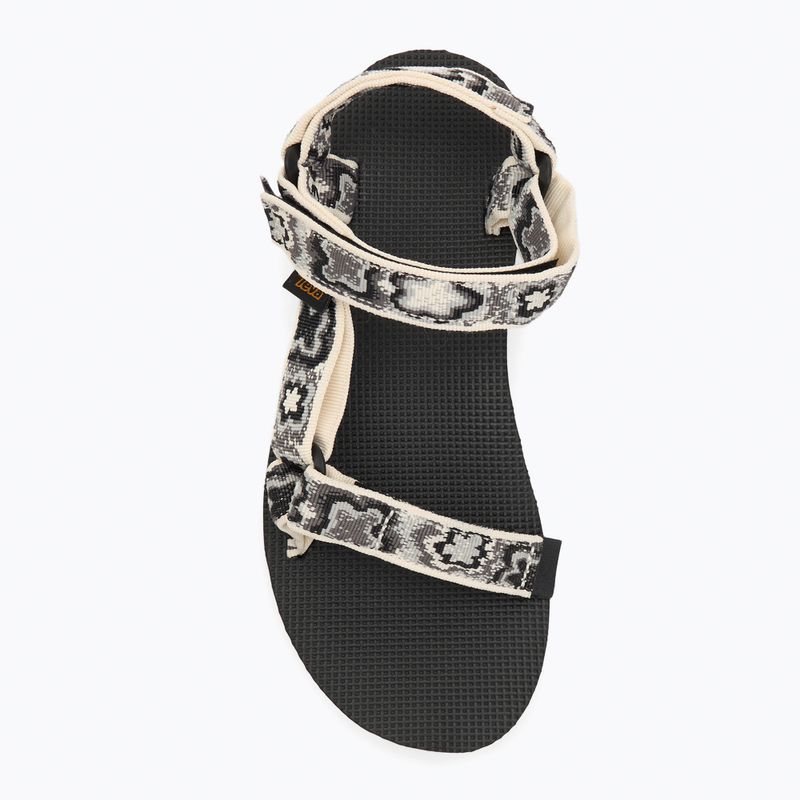 Teva Midform Universal női szandál neon virágos fekete / fehér 5